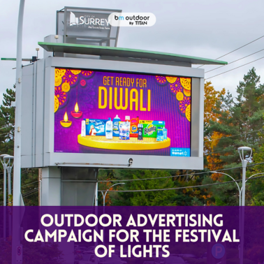 Outdoor Advertising Campaign for the Festival of Lights